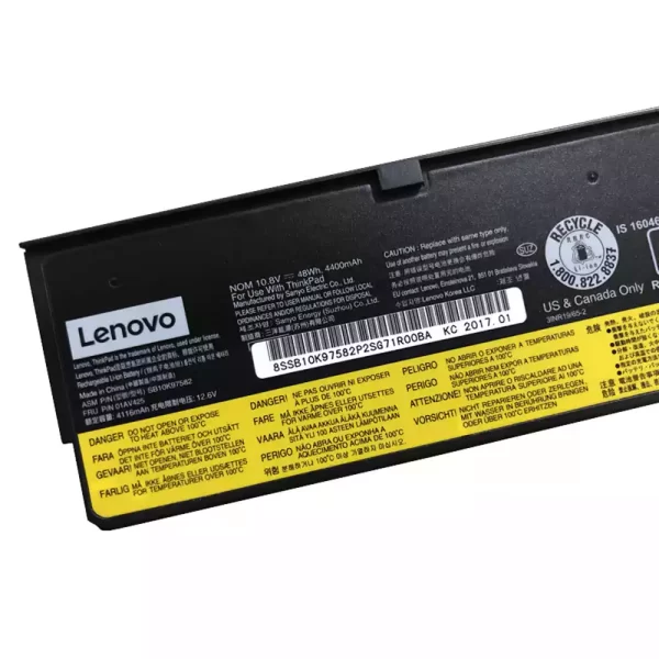 For Singapore | Genuine laptop battery for LENOVO SB10K97582,SB10K97583 - Image 3