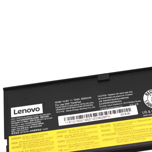 For Singapore | Genuine laptop battery for LENOVO SB10K97584 - Image 3