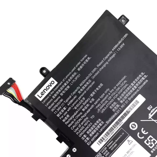 For Singapore | Genuine laptop battery for LENOVO L17C3PG1,L17M3PG3 - Image 3