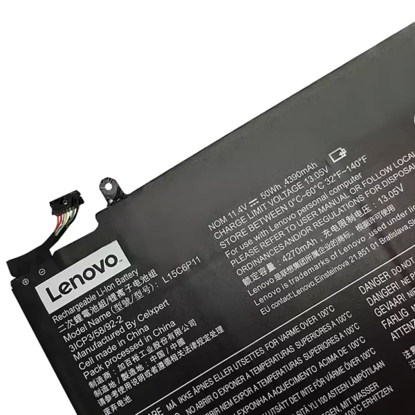 For Singapore | Genuine laptop battery for LENOVO L15C6P11 L15M6P11 - Image 3