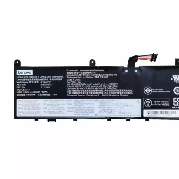 For Singapore | Genuine laptop battery for LENOVO ThinkPad P1 2019 - Image 3