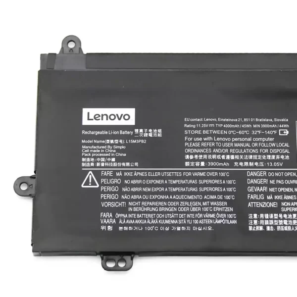 For Singapore | Genuine laptop battery for LENOVO L15M3PB2 L15C3PB0 - Image 3