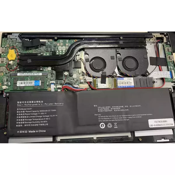 For Singapore | Genuine laptop battery for HIPAA S3 AU51