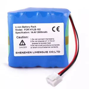 Singapore | Replacement battery for Mindray HYLB-102,18287-2000,TWSLB-005,JHOTA-99K-00,022-000040-00,DECG-03A MEC-03 18287-2000