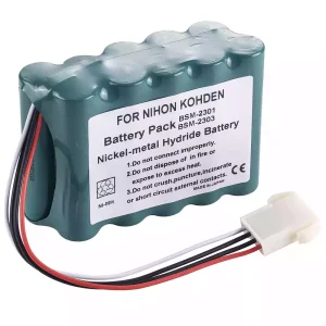 Singapore | Replacement battery for Nihon Kohden WS-231P,QI-231P,QI-236P,BSM-73