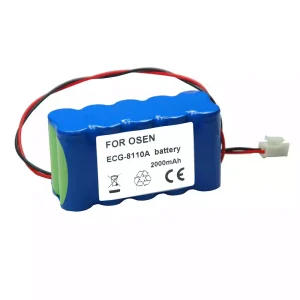 Singapore | Replacement battery for OSEN ECG-8110 ECG-8110A ECG-8130A