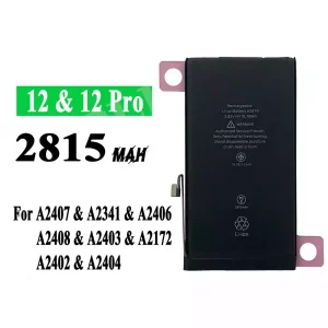 Genuine cell phone battery A2479 for iPhone 12,iPhone 12pro