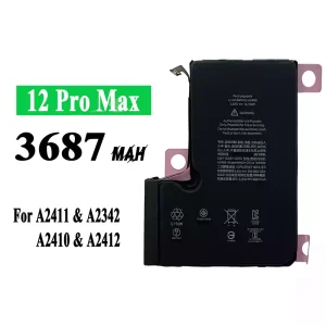 Genuine cell phone battery A2466 for iPhone 12 Pro Max