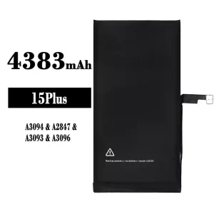 Genuine cell phone battery A3039 for iPhone 15 plus