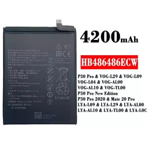 Genuine cell phone battery HB486486ECW for HUAWEI P30 Pro/P30 Pro New Edition/P30 Pro 2020/Mate 20 Pro