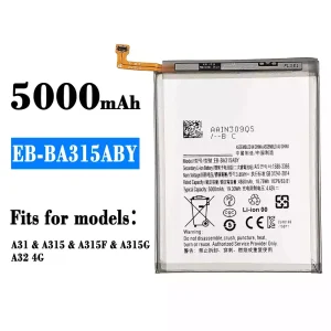 Genuine cell phone battery EB-BA315ABY for Samsung A31/A315/A315F/A315G/A32 4G