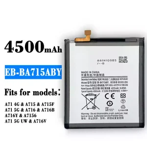 Genuine cell phone battery EB-BA715ABY for Samsung A71 4G/A71 5G/A71 5G UW