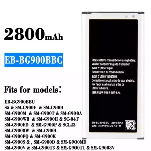 Genuine cell phone battery EB-BG900BBC for Samsung S5