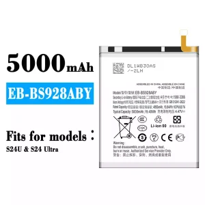 Genuine cell phone battery EB-BS928ABY for Samsung S24U/S24 Ultra