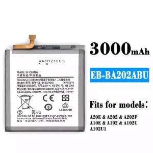 Genuine cell phone battery EB-BA202ABU for Samsung A20E/A10E