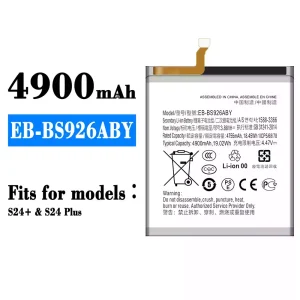 Genuine cell phone battery EB-BS926ABY for Samsung S24+/S24 Plus