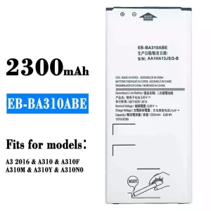 Genuine cell phone battery EB-BA310ABE for Samsung A3 2016