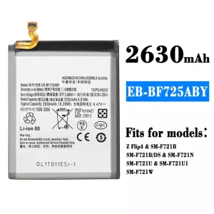 Genuine cell phone battery EB-BF725ABY for Samsung Z Flip 4