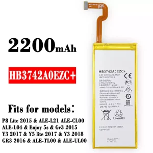 Genuine cell phone battery HB3742A0EZC+ for HUAWEI P8 Lite 2015 / Enjoy 5s