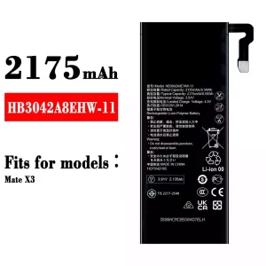 Genuine cell phone battery HB3042A8EHW-11 for HUAWEI Mate X3