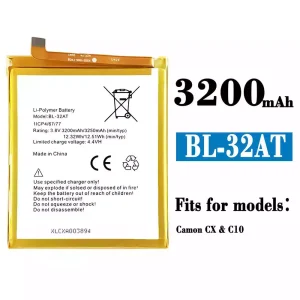 Genuine cell phone battery BL-32AT for Tecno Camon CX / CX1 / C10
