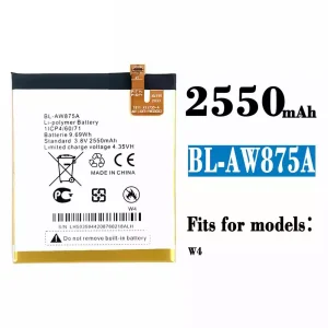 Genuine cell phone battery BL-AW875A for Tecno W4