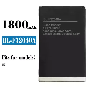 Genuine cell phone battery BL-F32040A for Tecno N2