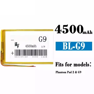 Genuine cell phone battery BL-G9 for Tecno Phantom Pad 2 / G9
