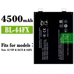 Genuine cell phone battery BL-44FX for Infinix Note 12 VIP