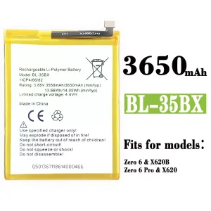 Genuine cell phone battery BL-35BX for Infinix Zero 6 / Zero 6 Pro
