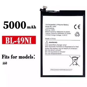 Genuine cell phone battery BL-49NI for ITEL A60