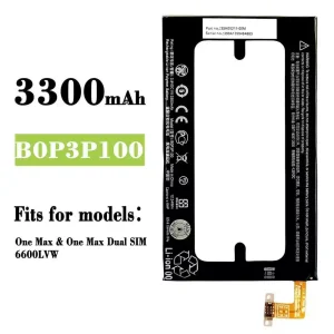 Genuine cell phone battery B0P3P100 for HTC One Max