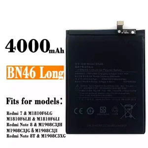 Genuine cell phone battery BN46 for Xiaomi Redmi 7 / Redmi Note 8 / Redmi Note 8T