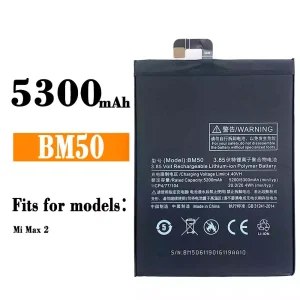 Genuine cell phone battery BM50 for Xiaomi Mi MAX 2