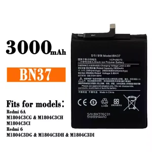 Genuine cell phone battery BN37 for Xiaomi Redmi 6 / Redmi 6A