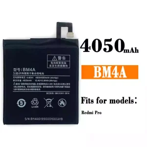 Genuine cell phone battery BM4A for Xiaomi redmi pro