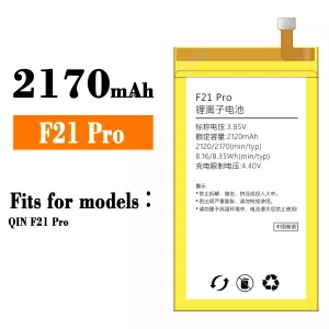 Genuine cell phone battery F21 Pro for Xiaomi QIN F21 Pro