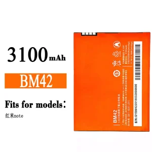 Genuine cell phone battery BM42 for Xiaomi Redmi Note