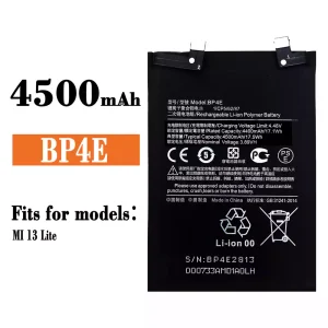 Genuine cell phone battery BP4E for Xiaomi Mi 13 lite