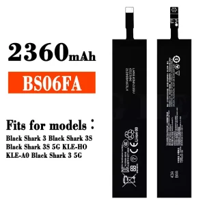 Genuine cell phone battery BS06FA for xiaomi Black Shark 3 / Black Shark 3S