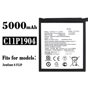 Genuine cell phone battery C11P1904 for Asus Zenfone 8 FLIP