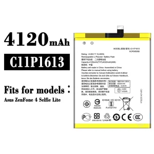 Genuine cell phone battery C11P1613 for Asus ZenFone 4 Selfie Lite