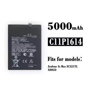Genuine cell phone battery C11P1614 for Asus Zenfone 3S Max