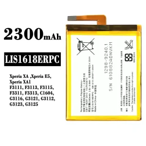 Genuine cell phone battery LIS1618ERPC for Sony Xperia XA,Xperia XA1,Xperia E5