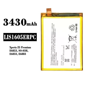 Genuine cell phone battery LIS1605ERPC for Sony Xperia Z5 Premium