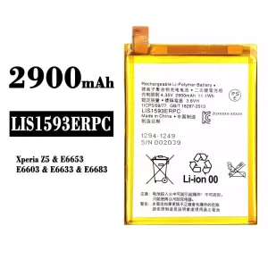 Genuine cell phone battery LIS1593ERPC for Sony Xperia Z5 / E6653 / E6603 / E6633 / E6683