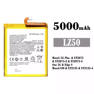 Genuine cell phone battery LZ50 for Motorola MotoG 5G Plus / One 5G / Edge S / Moto G100