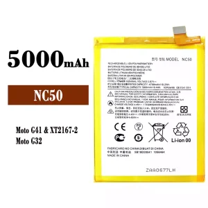 Genuine cell phone battery NC50 for Motorola Moto G41 / G32