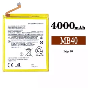 Genuine cell phone battery MB40 for Motorola Edge 20