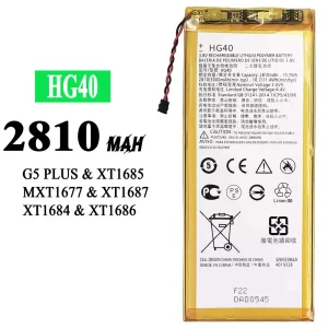 Genuine cell phone battery HG40 for Motorola G5 PLUS